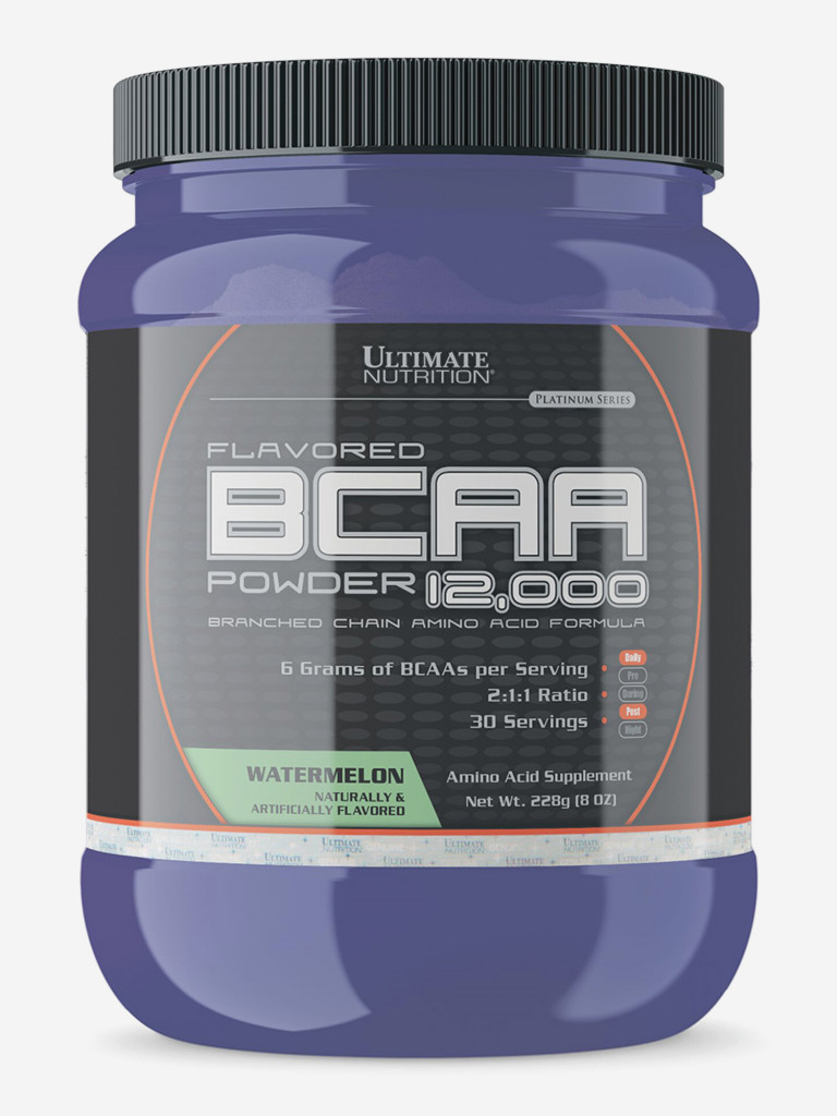 Аминокислоты Ultimate Nutrition BCAA 12000, 228 г, Арбуз