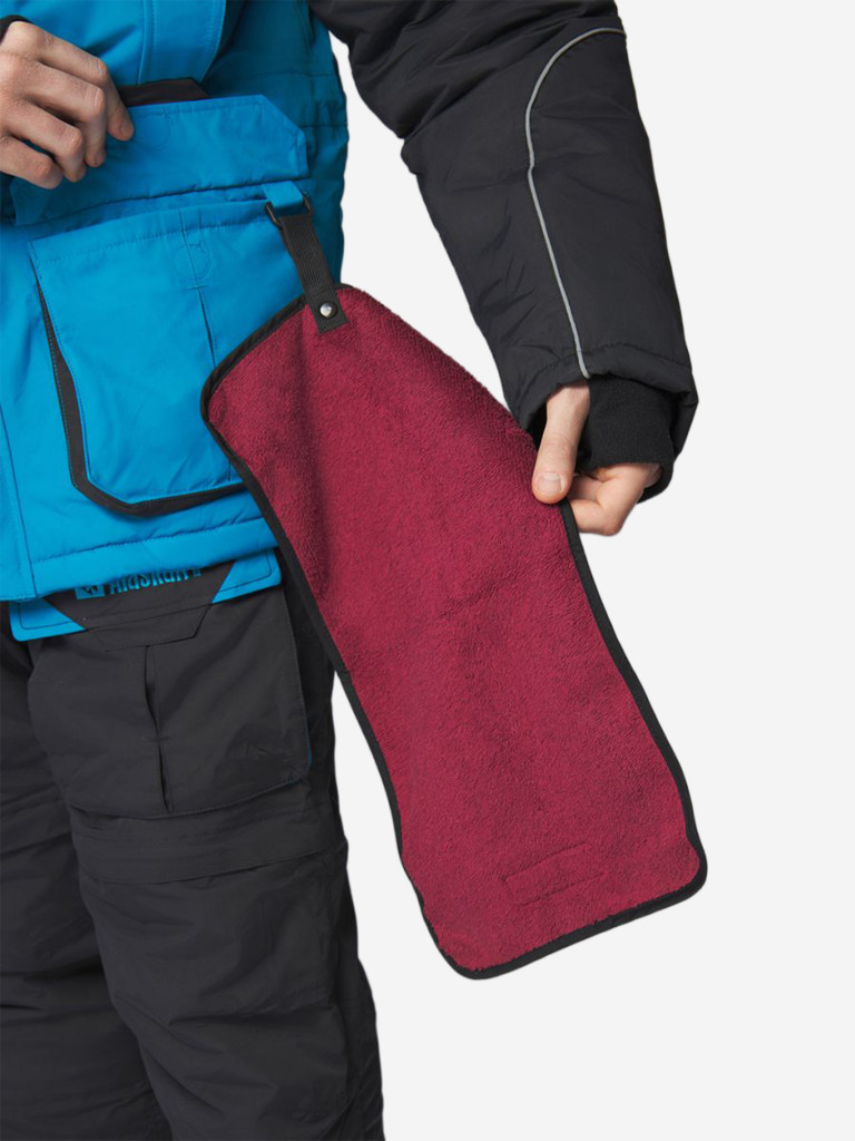 Костюм зимний Alaskan New Polar M синий/черный (куртка+полукомбинезон) для рыбалки и охоты