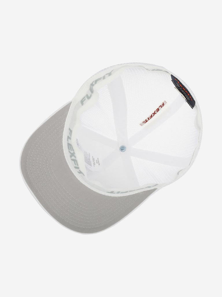 Бейсболка с сеточкой FLEXFIT 6511 (белый)