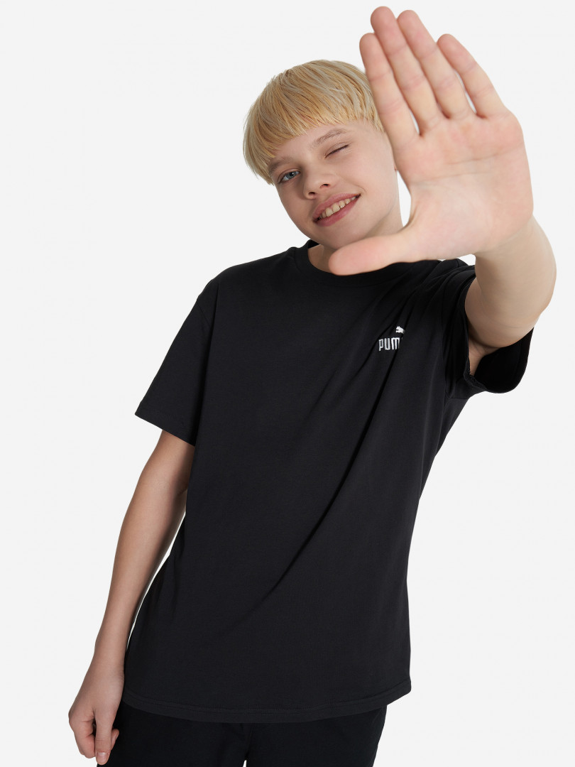 Футболка для мальчиков PUMA Small No 1 Logo Relaxed Черный 1079₽