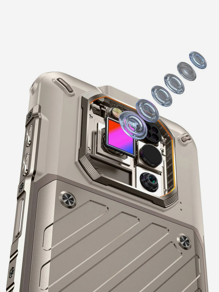Смартфон RugOne Xever 7 Pro 12+512 Sand Dune, 6.67“, FHD+, MTK 7025, And15, 50+64+50, 32MP, ThermoVue, IP69K, 5550mAh