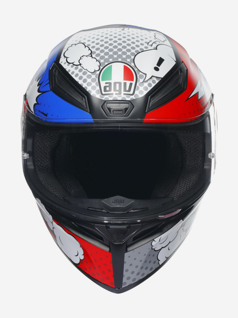 Мотошлем интеграл AGV K1 S E2206 Bang Matt Italy/Blue