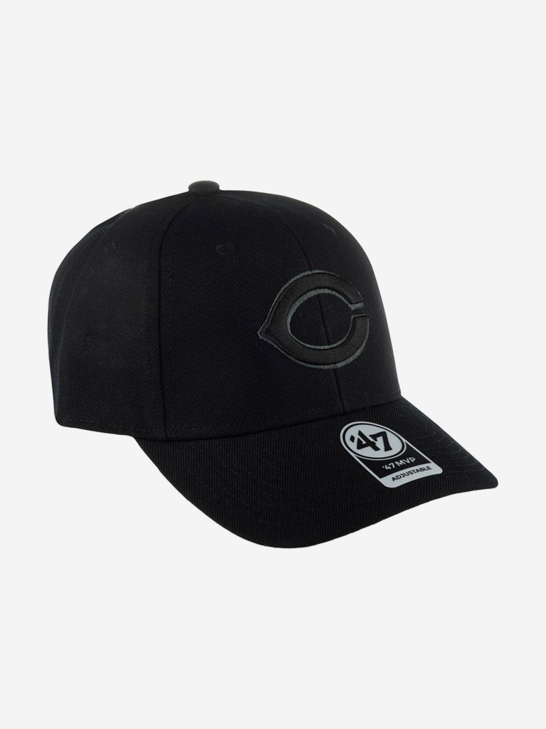 Бейсболка 47 BRAND B-MVP07WBV-BKI Cincinnati Reds MLB (черный)
