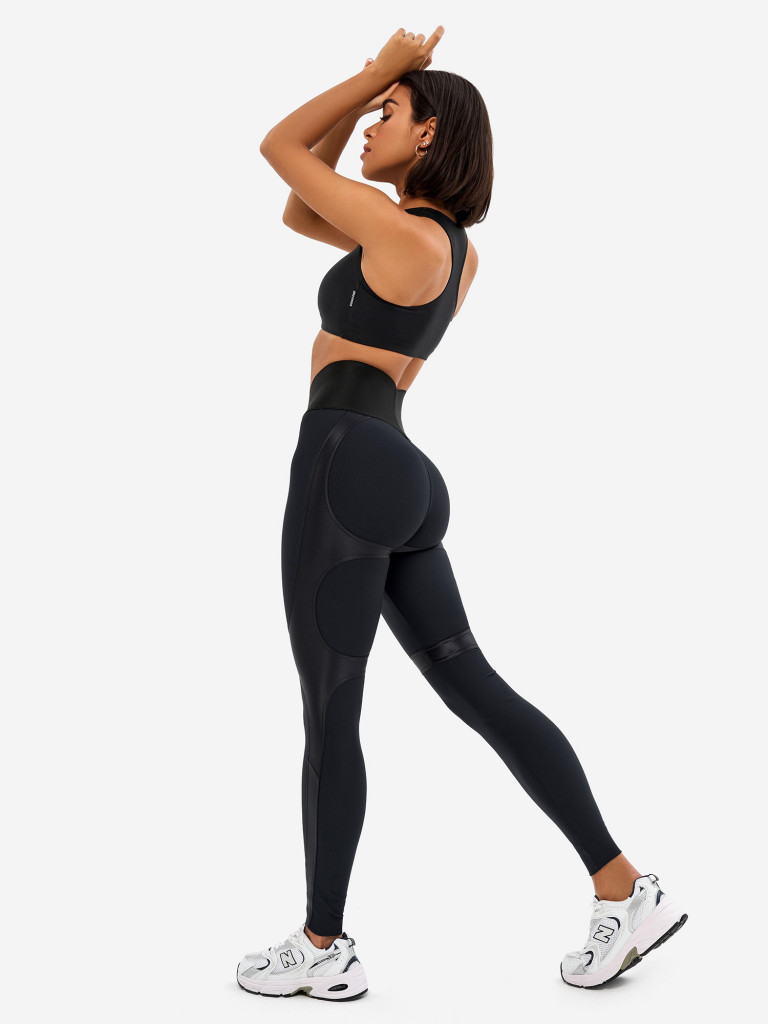 Лосины женские Bona Fide Leggins Correct Skin Edition "Black"