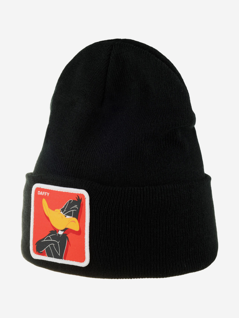 Шапка с отворотом CAPSLAB CL/LOO/1/BON1/DAF1 Looney Tunes Daffy Duck (черный)