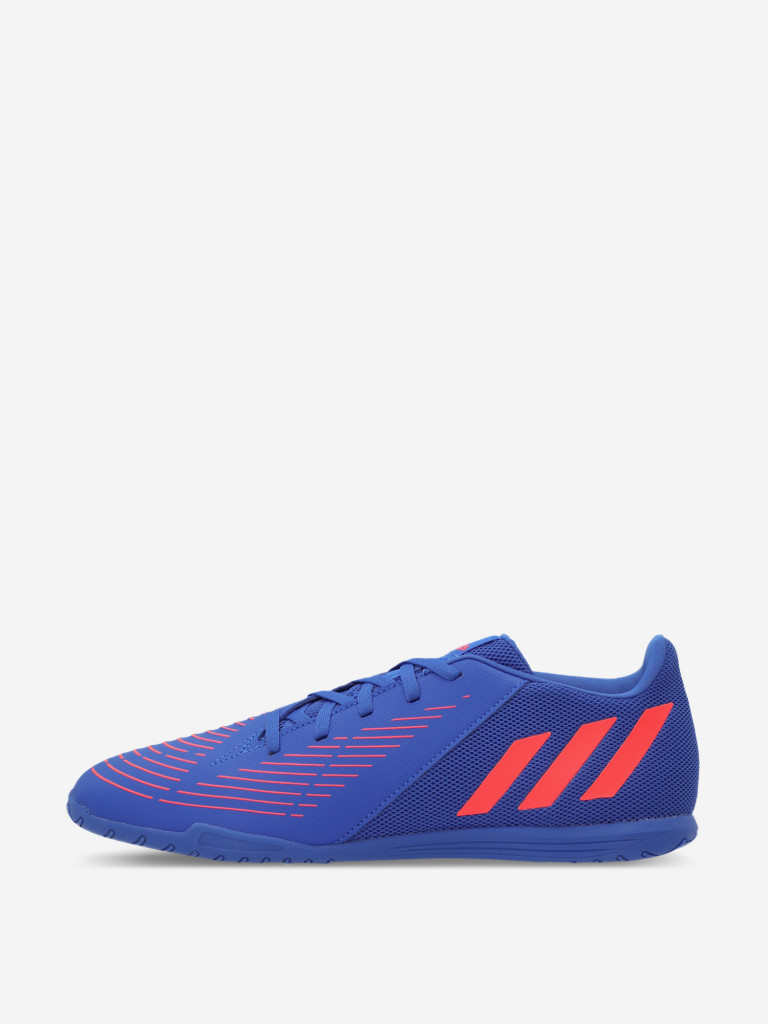 Бутсы мужские adidas Predator Edge.4 васильковый/оранжевый цвет — купить за  5899 руб. со скидкой 50 %, отзывы в интернет-магазине Спортмастер