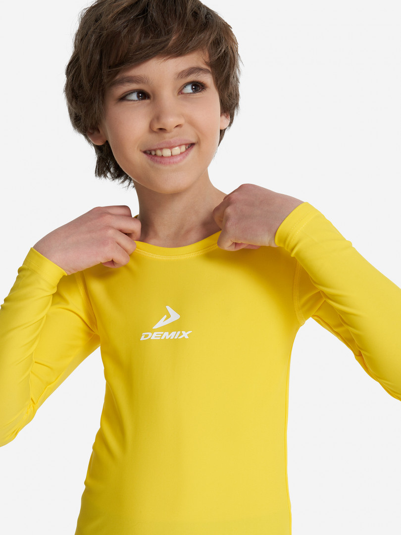 Лонгслив компрессионный для мальчиков Demix Желтый 449₽