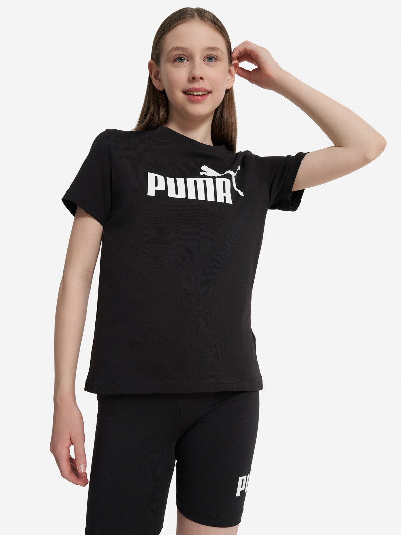 Футболка для девочек PUMA No 1 Logo Черный 1499₽