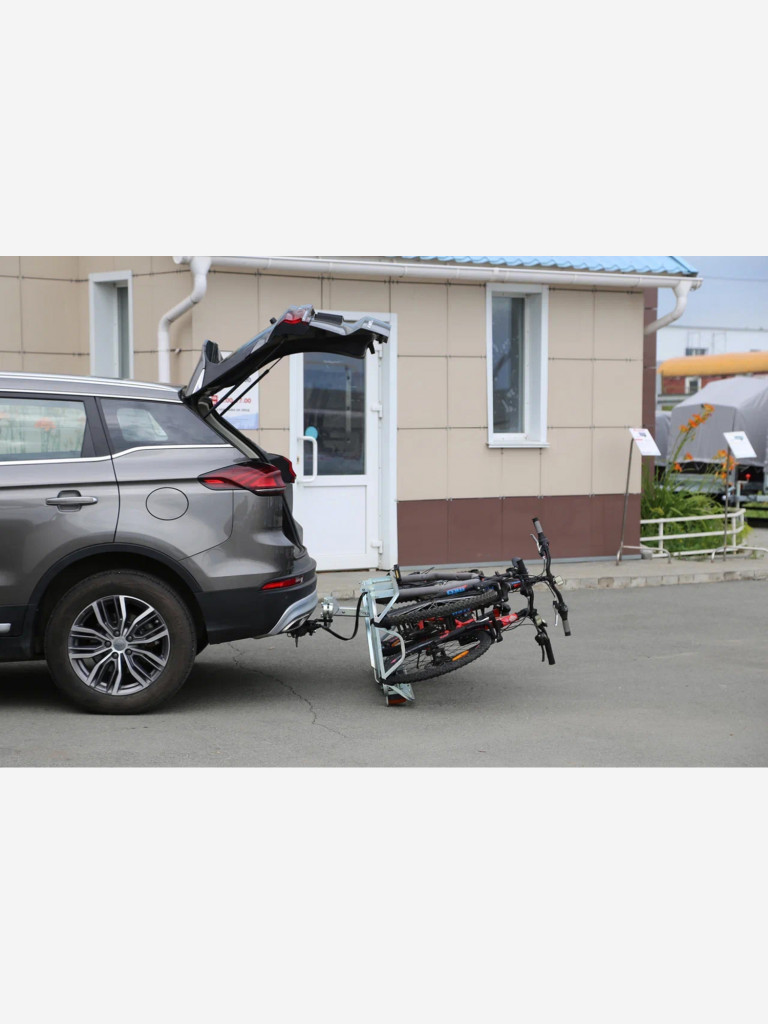 Автобагажник на фаркоп типа шар НА ФАРКОПЕ