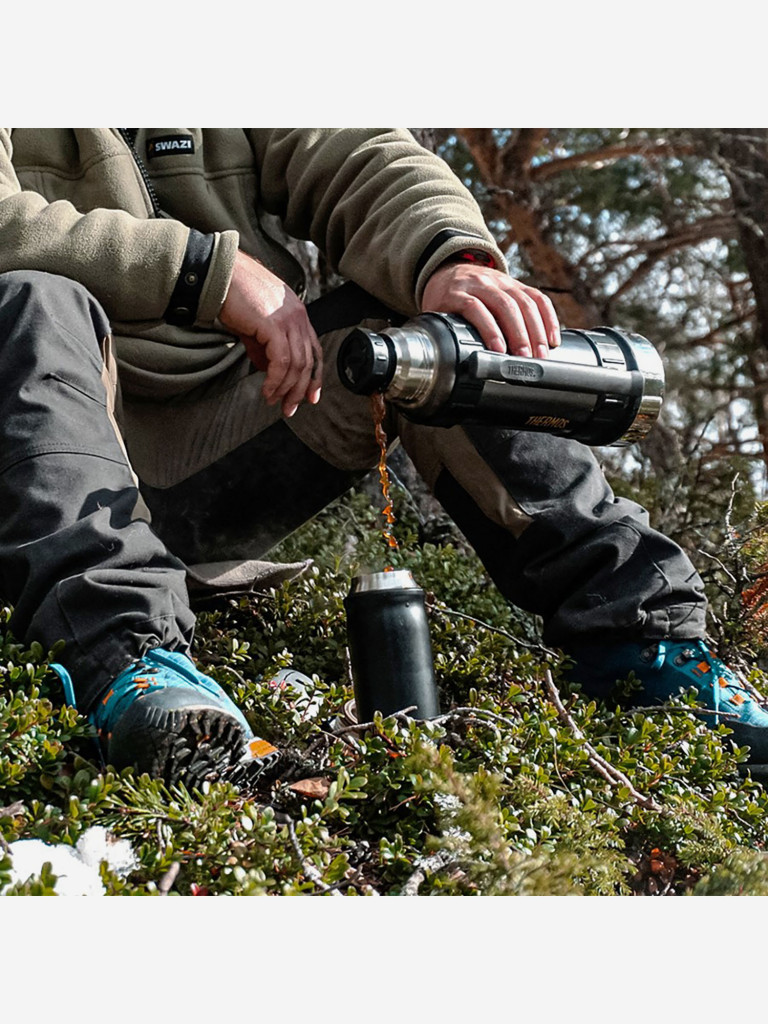 Термос для чая 1,2 л THERMOS WORK-2520 тёмно-серый