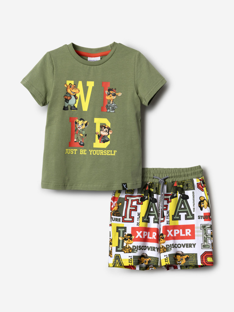 Комплект для мальчиков: футболка, шорты PlayToday