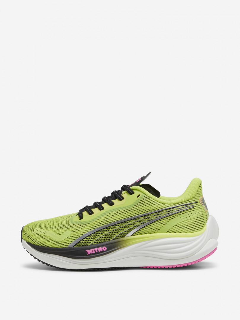 фото Кроссовки женские puma velocity nitro 3 psychedelic rush, желтый