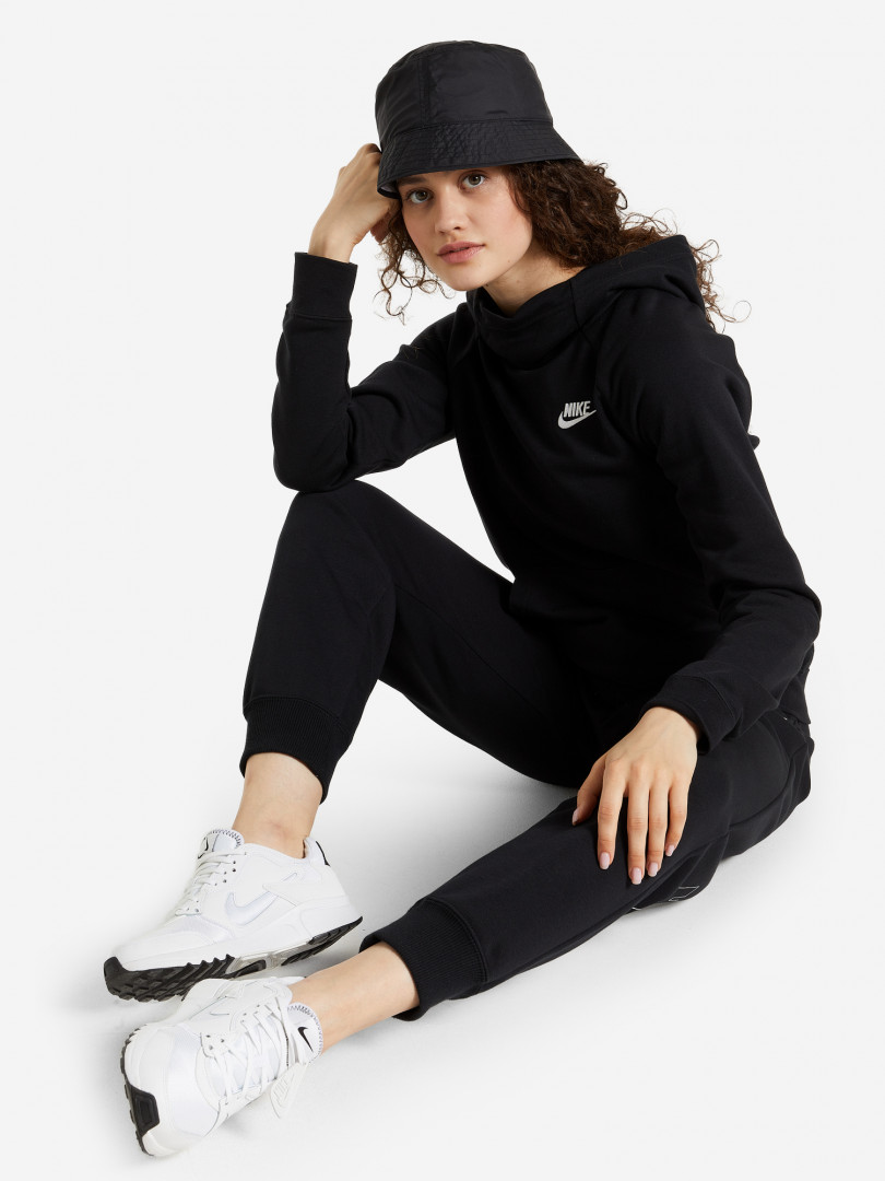 фото Худи женская nike sportswear essential, черный