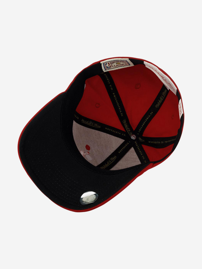 Бейсболка MITCHELL NESS MN-NBA-EU127-CHIBUL-RED Chicago Bulls NBA (красный)