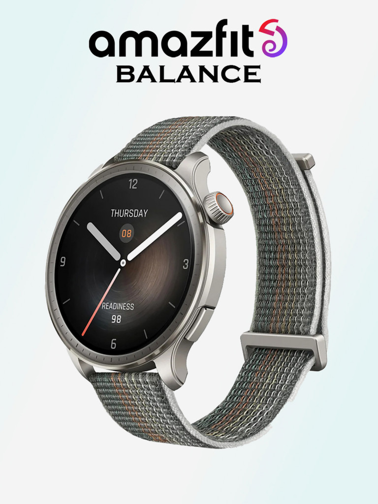 Умные часы Amazfit Balance A2287, серые