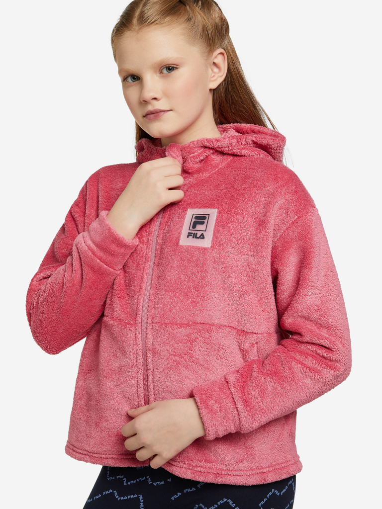 Джемпер флисовый для девочек FILA