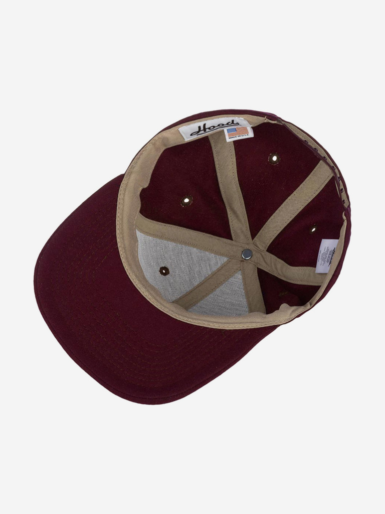 Бейсболка с прямым козырьком HOOD 100-MWL005-CO005-MN Colorado II (малиновый)