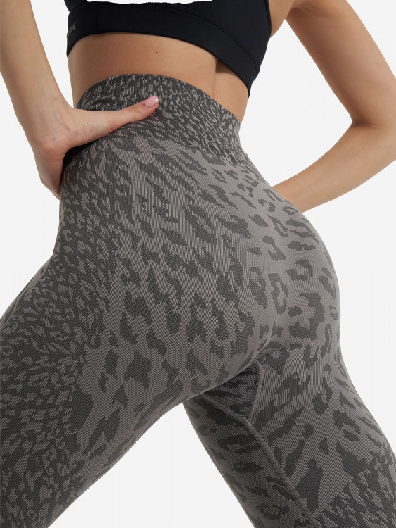 Легинсы женские Demix HighFlow Yoga Seamless Gfx