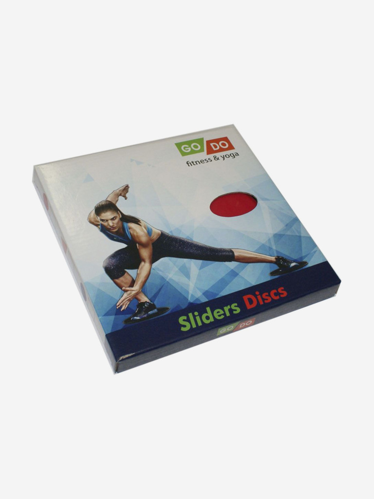 Диски скольжения для глайдинга GO DO, красный