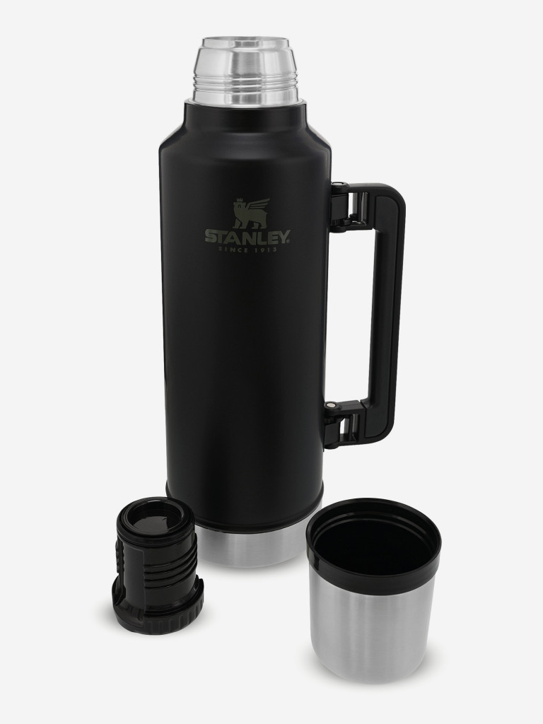 Термос для напитков Stanley Classic, 1,9 литра, черный