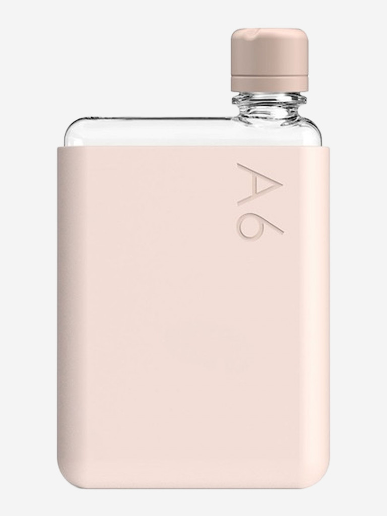 Бутылка из нержавеющей стали Memobottle A6, розовый