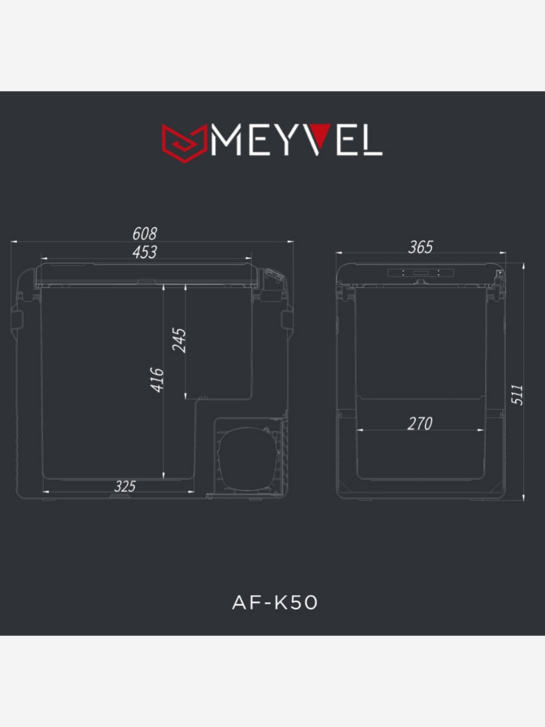 Автохолодильник Meyvel AF-K50