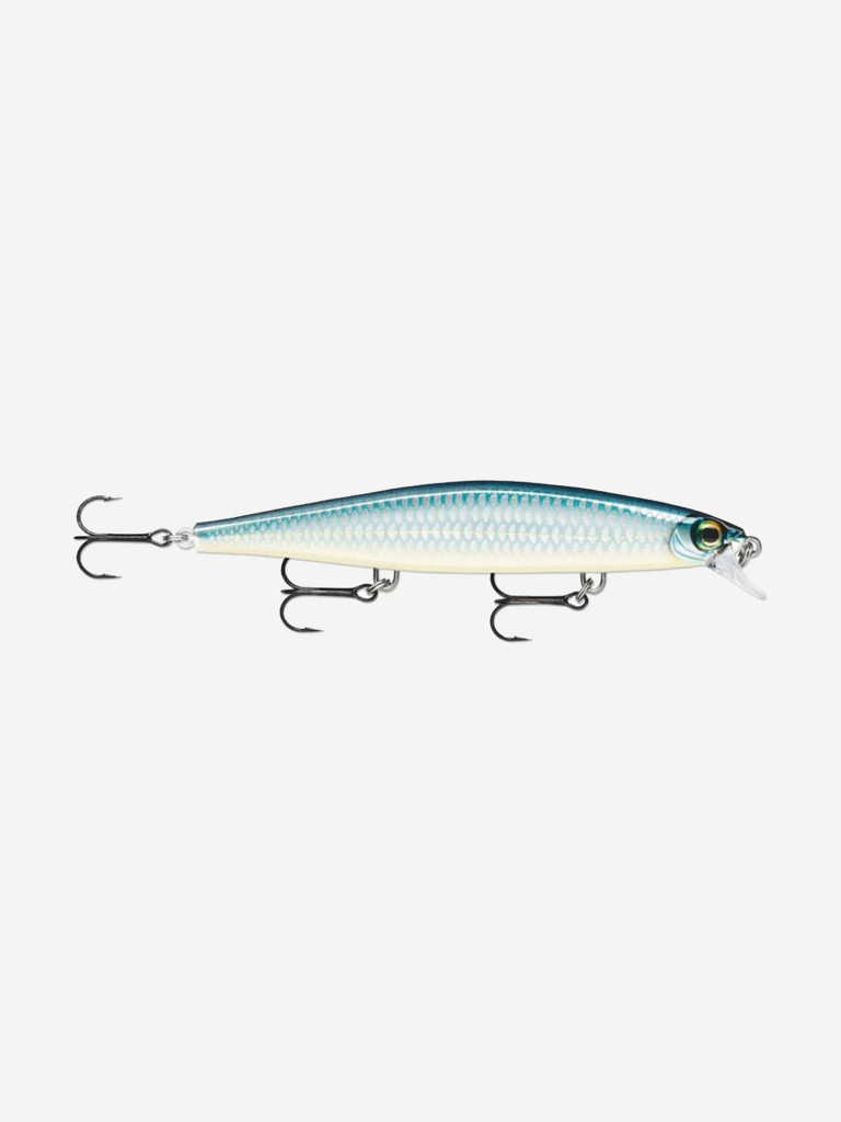 Воблер для рыбалки RAPALA Shadow Rap 11, 11см, 13гр, цвет BAP, медленно тонущий