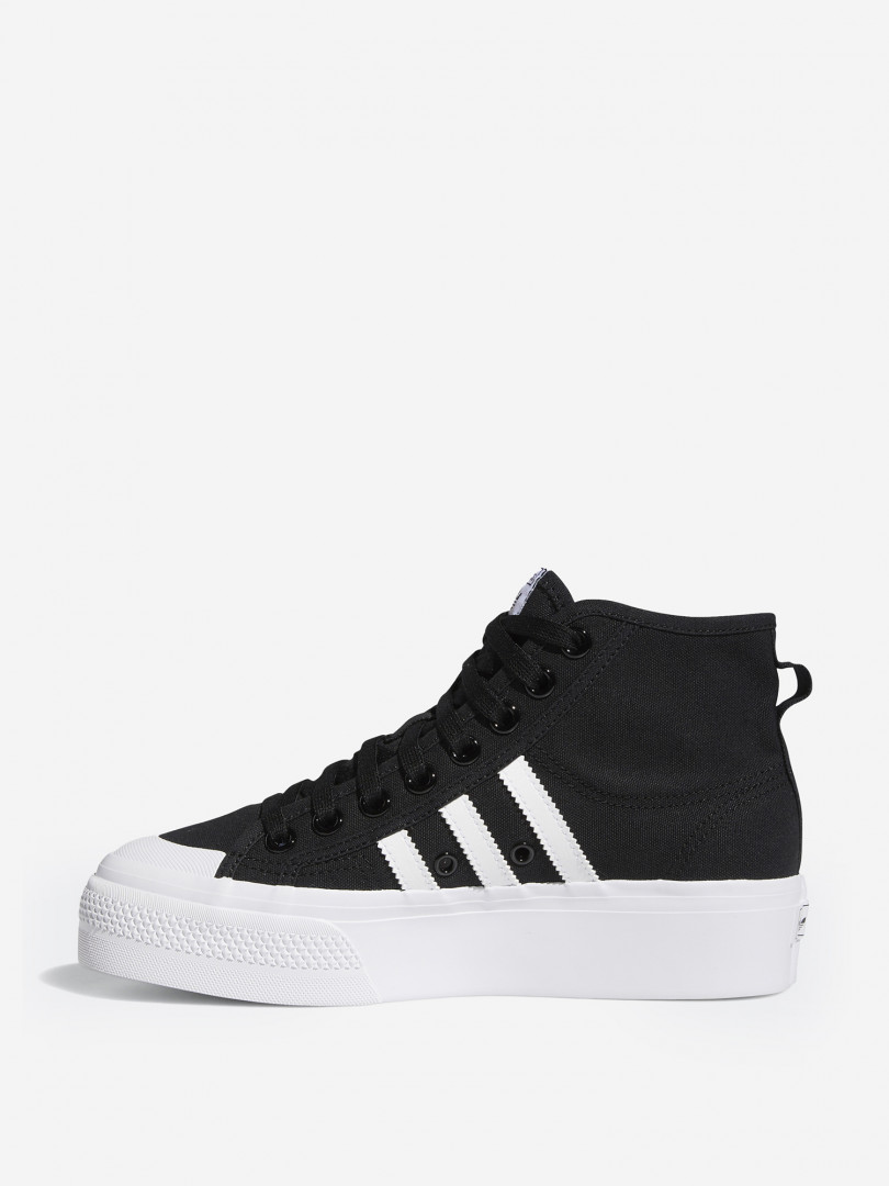 Кеды женские adidas Nizza Platform Mid 30087750299 Черный, размер 39, фото 4