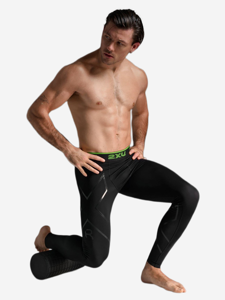 Компрессионные тайтсы 2XU Refresh Recovery Compression T Lights Black