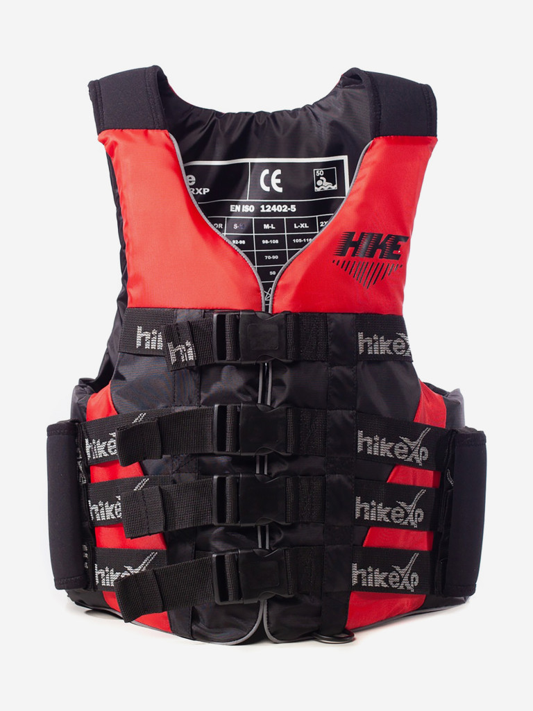 Спасательный жилет красный с ручками hikeXp RXP Ultimate Black/Red