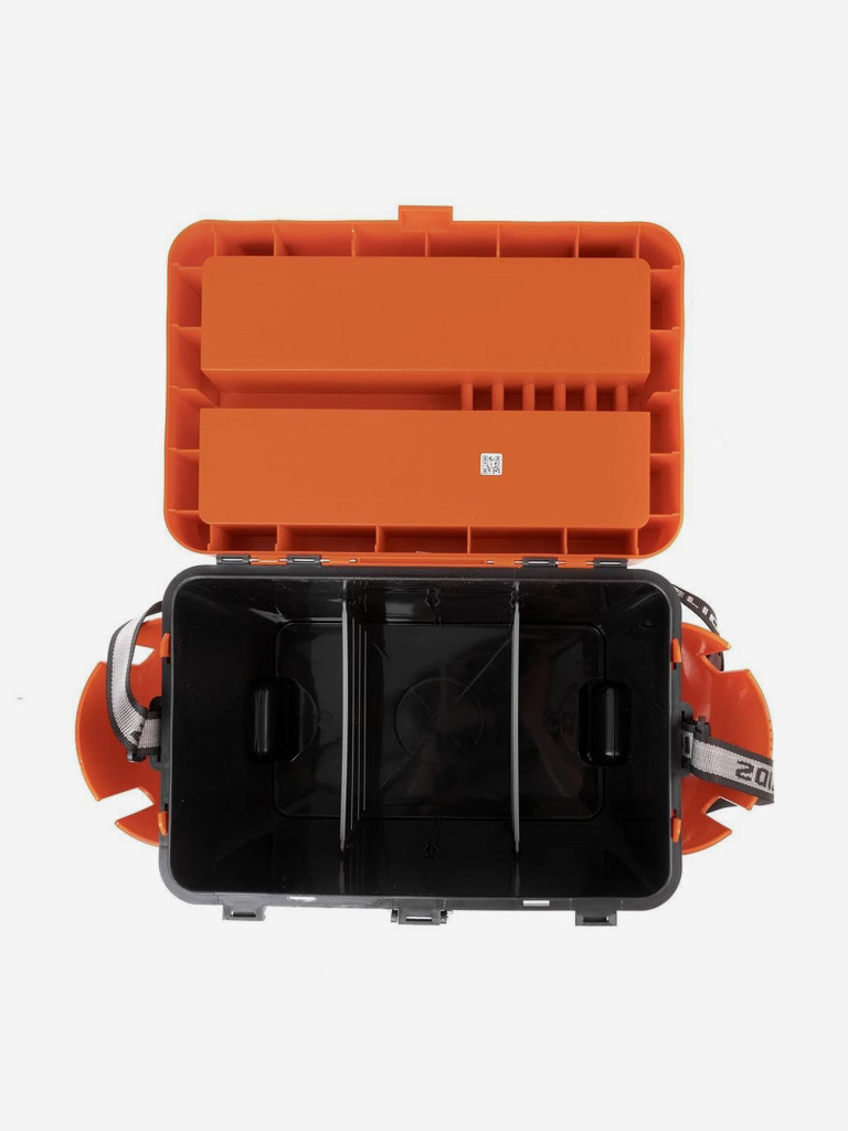 Ящик для зимней рыбалки Helios FishBox (19л) оранжевый