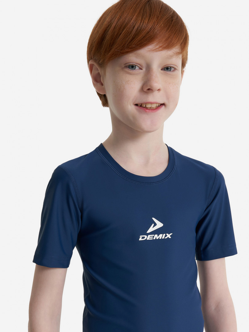 Футболка компрессионная для мальчиков Demix Синий 359₽