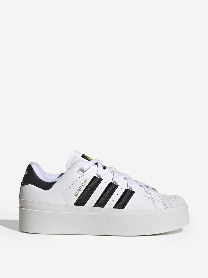 фото Кеды женские adidas superstar bonega, белый