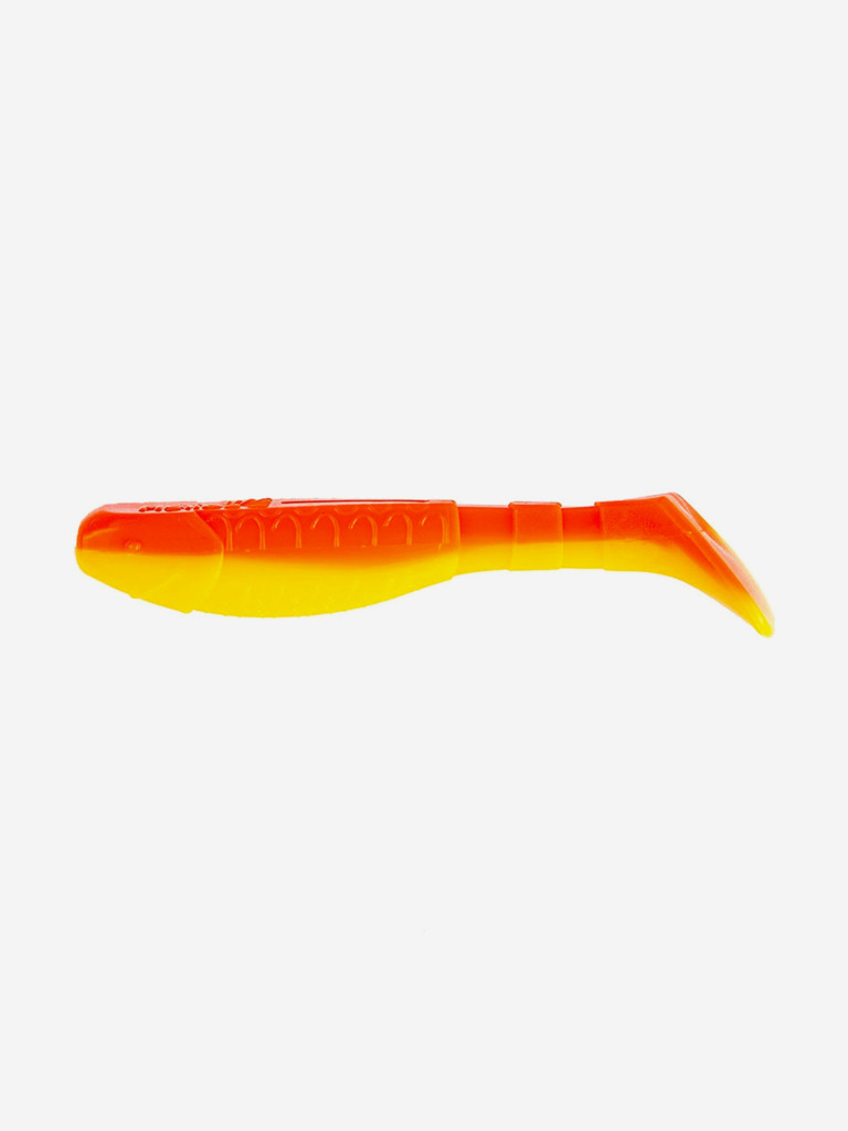 Мягкая приманка Helios Chubby, 3,55'' / 9 см, Orange & Yellow, 100 шт (HS-4-015-N)