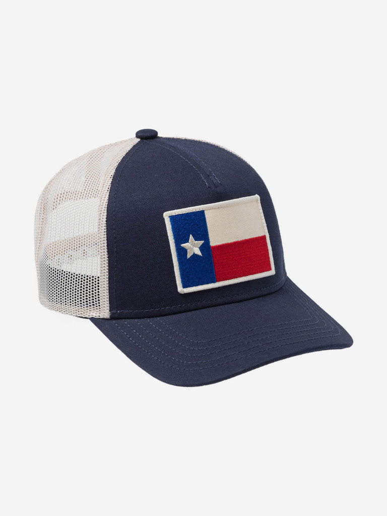 Бейсболка с сеточкой AMERICAN NEEDLE 22005A-TX Texas Twill Valin Patch (синий)