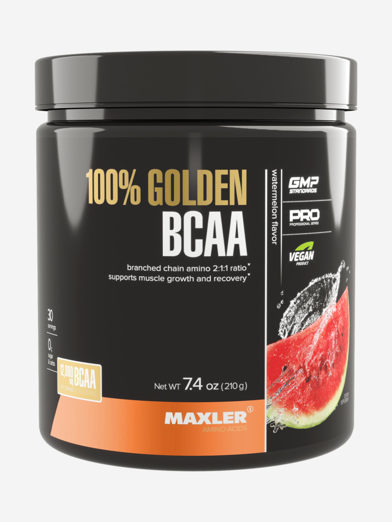 МАКСЛЕР 100% Голден БЦАА вкус: арбуз / MAXLER 100% Golden BCAA Watermelon flavor 210 г