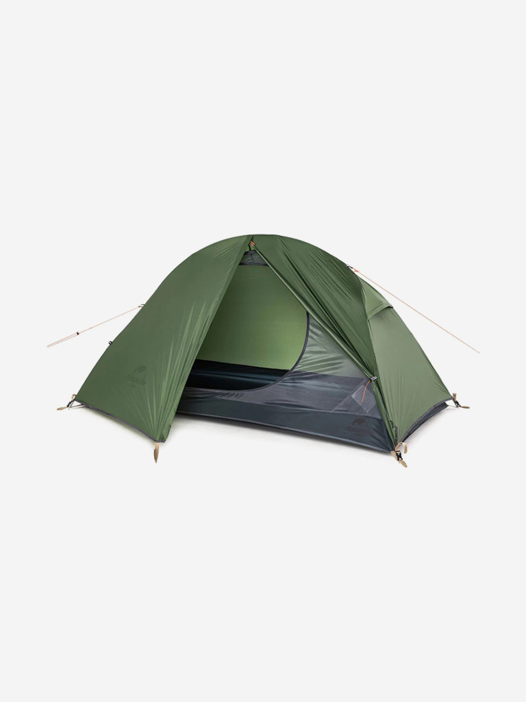 Палатка 1-местная Naturehike Spider 1 Cycling, нейлон 20 D, футпринт, зеленая