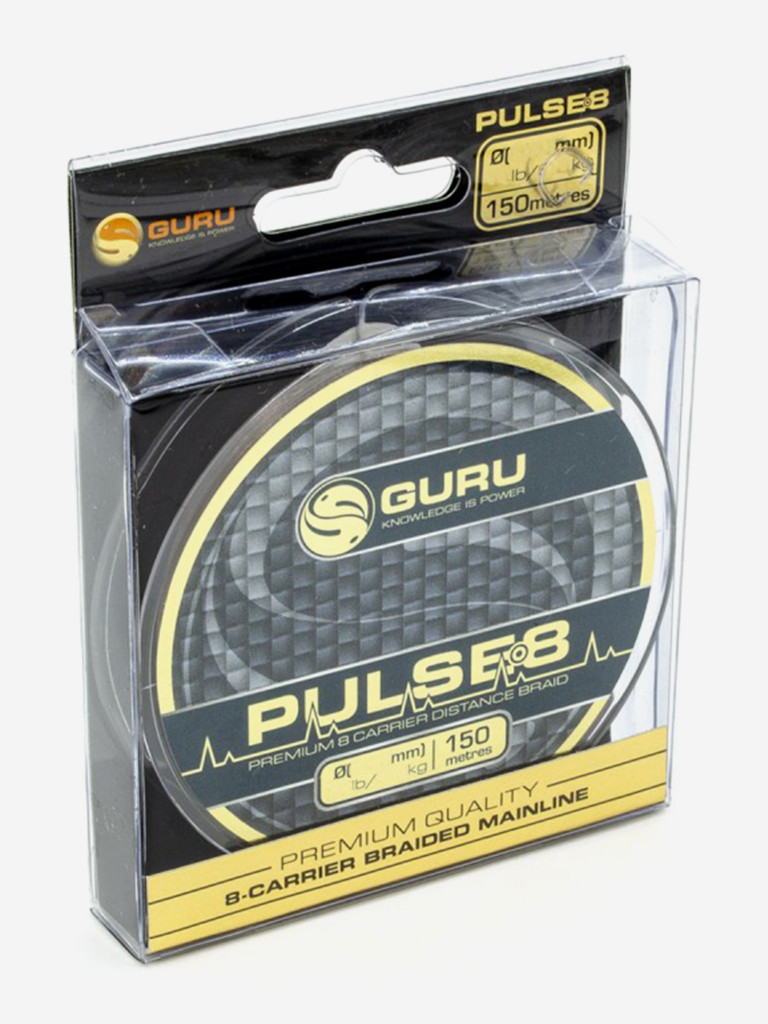 Шнур плетеный GURU Pulse 8 Braid 0.12мм 150м