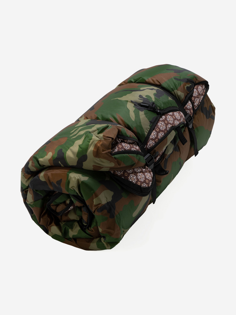 Спальный мешок Huntsman Аляска зимний утепленный с подголовником одноместный (до -10) для охоты и рыбалки