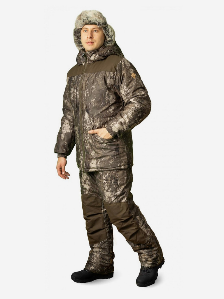 Костюм зимний Следопыт ORION Active, зеленая кора