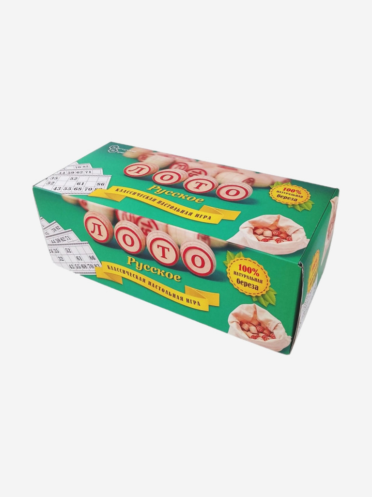 Игра настольная в картонной коробке, Нескучные игры, Лото