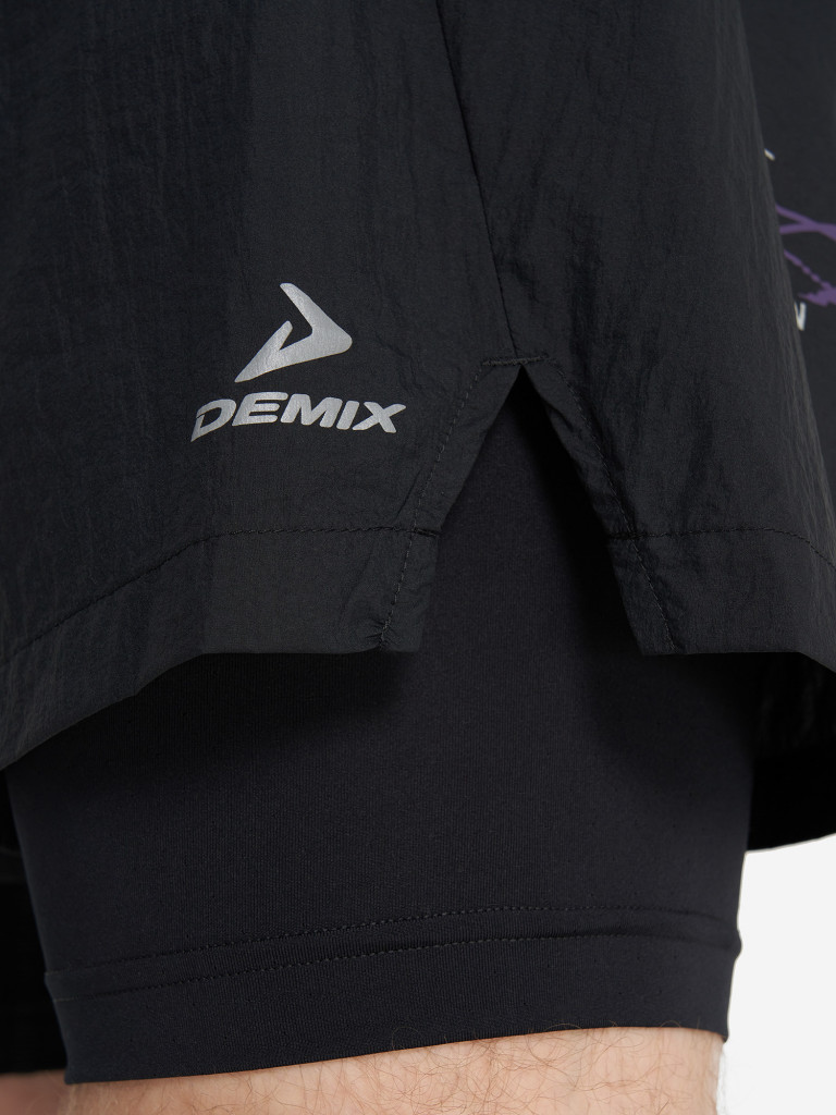 Шорты мужские Demix Urban Running 2in1 GFX