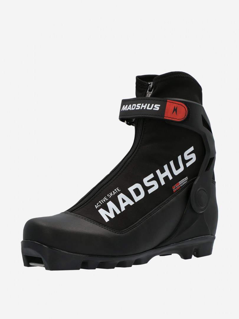 фото Ботинки для беговых лыж madshus active skate, черный