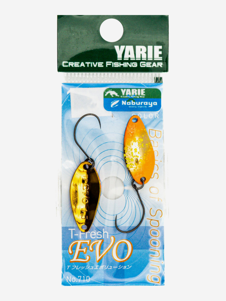 Блесна Yarie №710 T-Fresh EVO, 1.5 гр, Split Orange