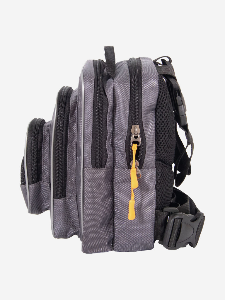 Сумка рыболовная Следопыт Street Fishing MultiLock Pocket, 16х19х24 см, цвет серый.