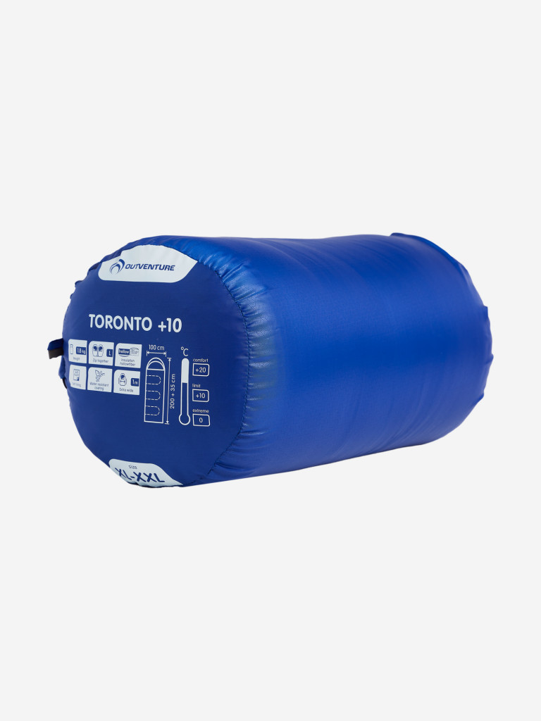 Спальный мешок Outventure Toronto +10 левосторонний