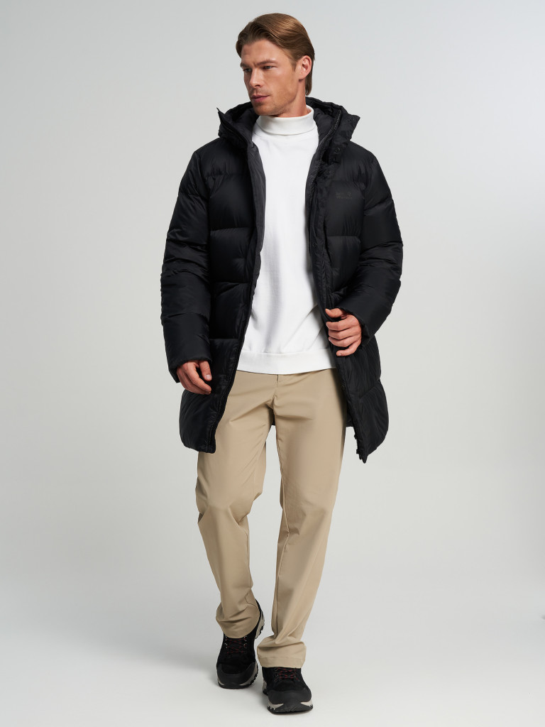 Пальто пуховое мужское Jack Wolfskin Icy Hill