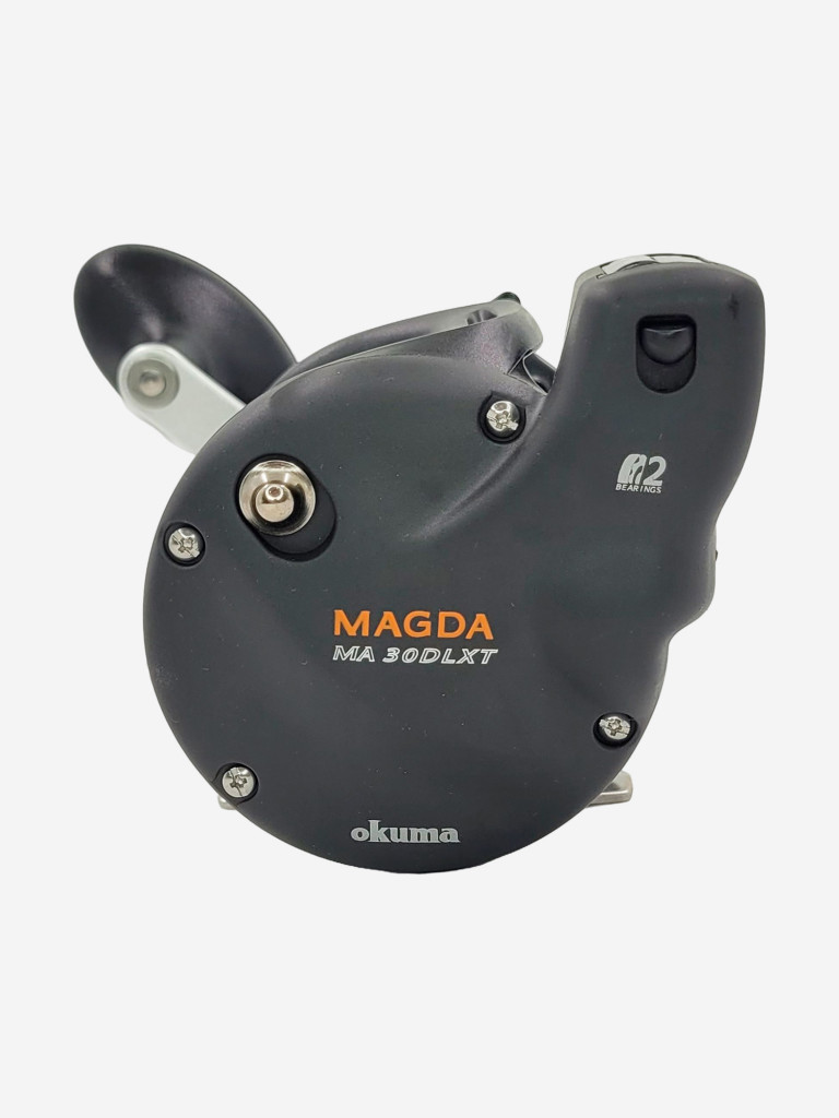 Катушка для спиннинга Okuma NEW MAGDA DXT PRO 30DLXT (Left Handed), катушка для удочки мультипликаторная