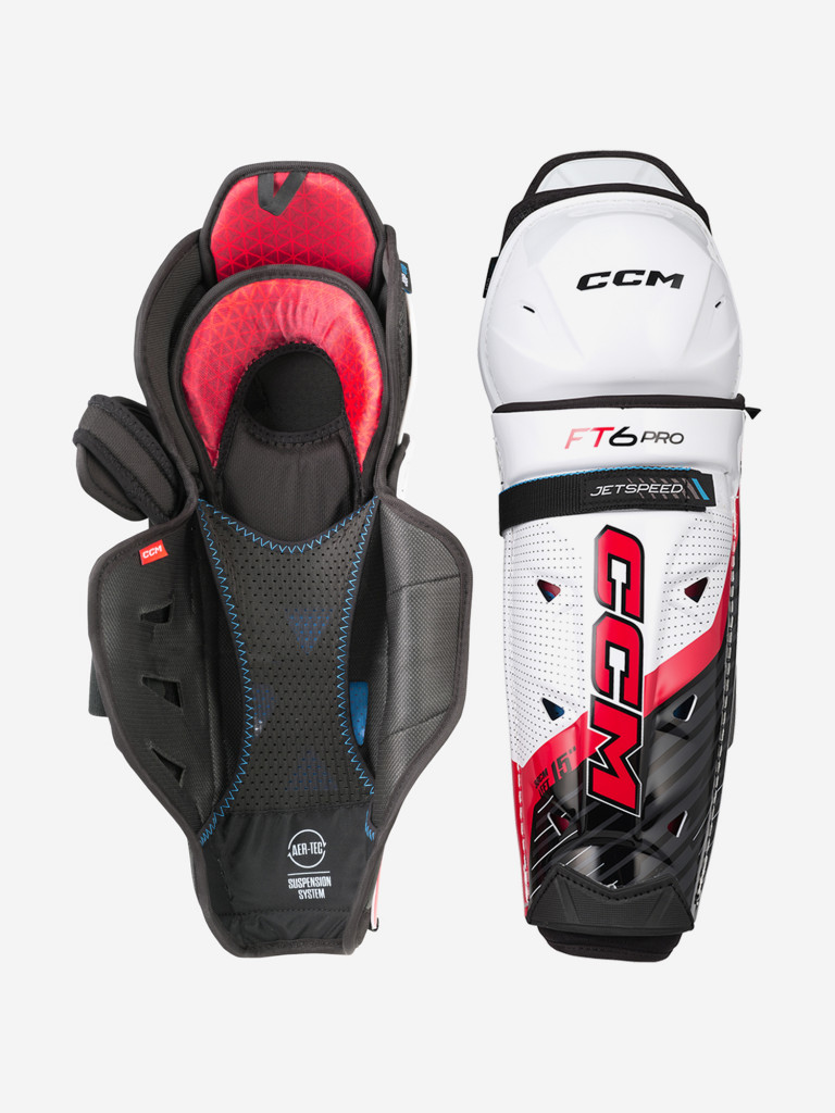 Щитки хоккейные CCM JetSpeed FT6 PRO SR