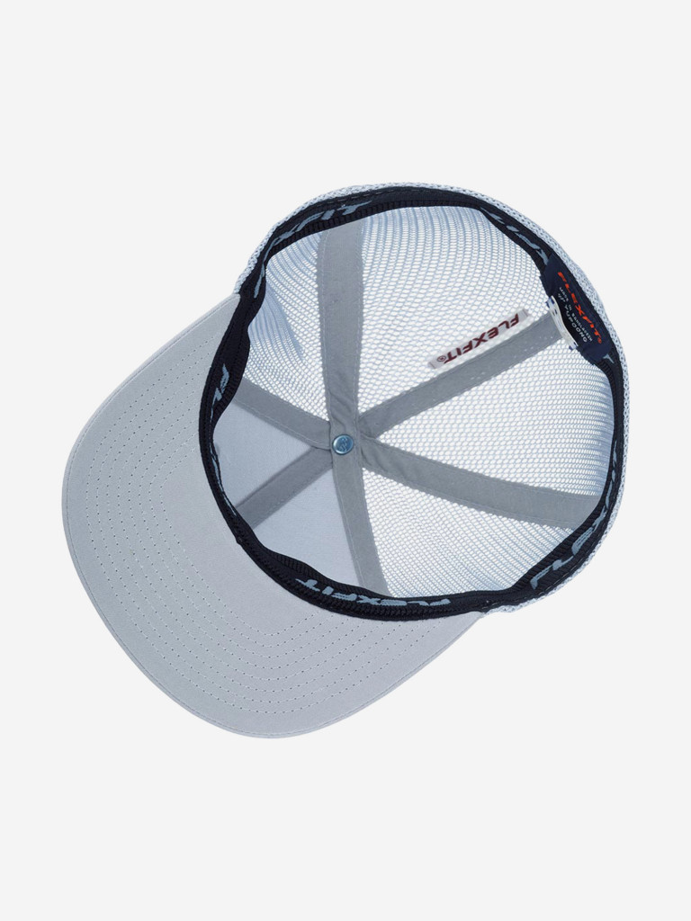 Бейсболка с сеточкой FLEXFIT 6511 (серый)